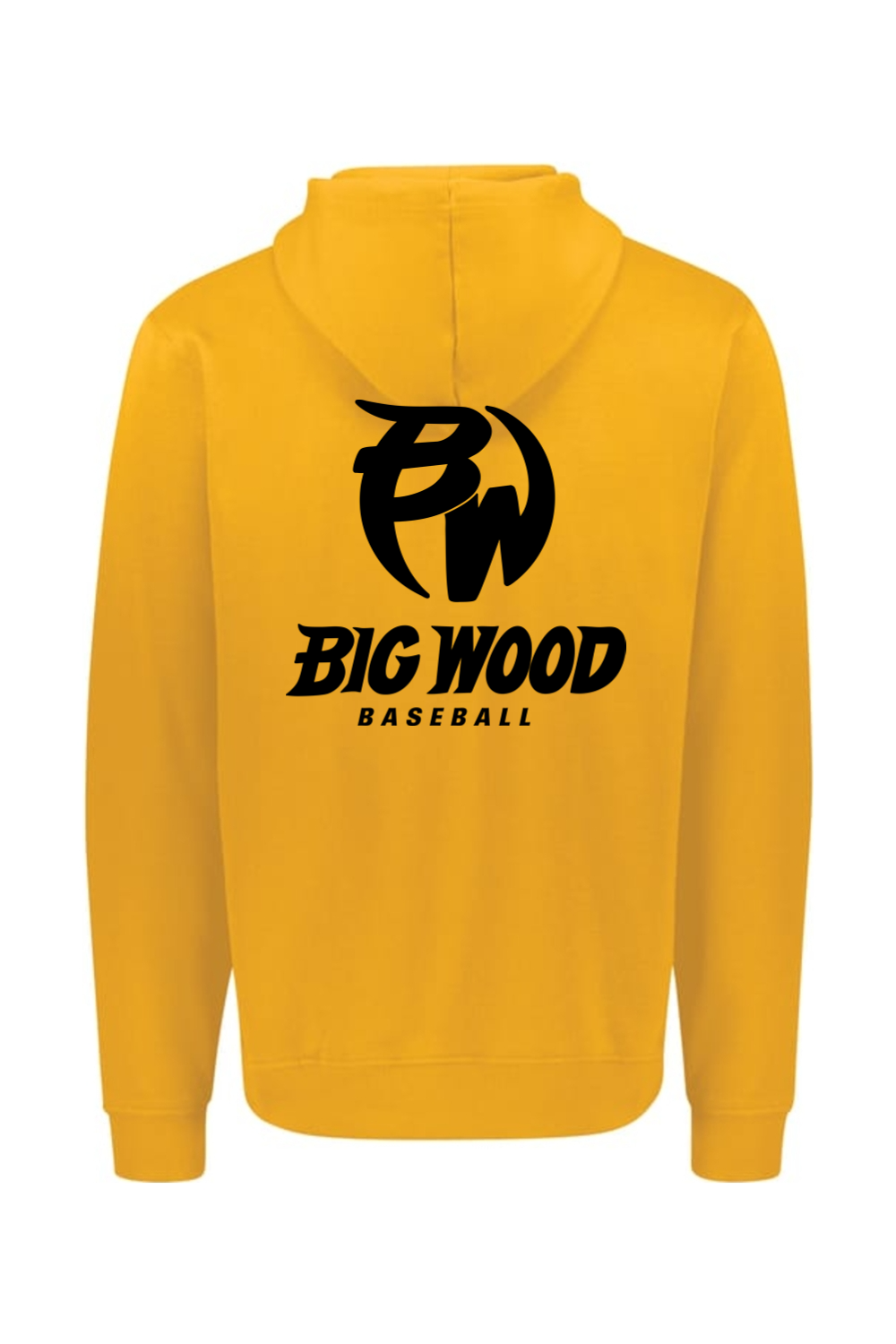 Big Wood Baseball Athletic Fit Hoodie
