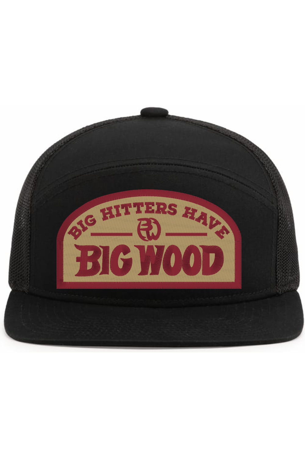Big Hitters Have Big Wood Trucker Hat