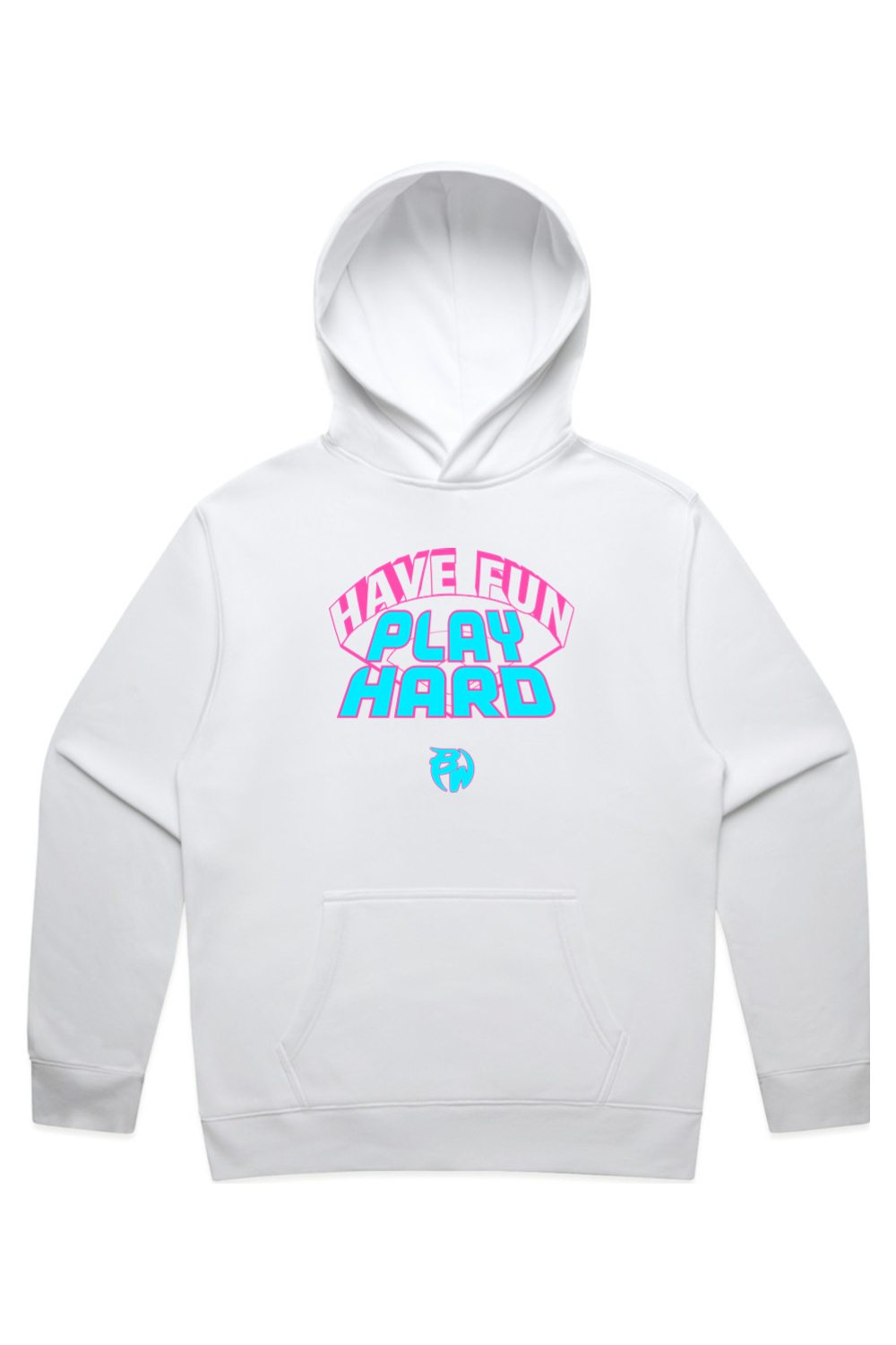 Have Fun Play Hard Relaxed Fit Hoodie