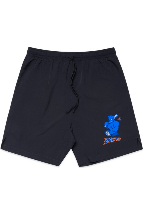 Big Wood Mascot Active Shorts