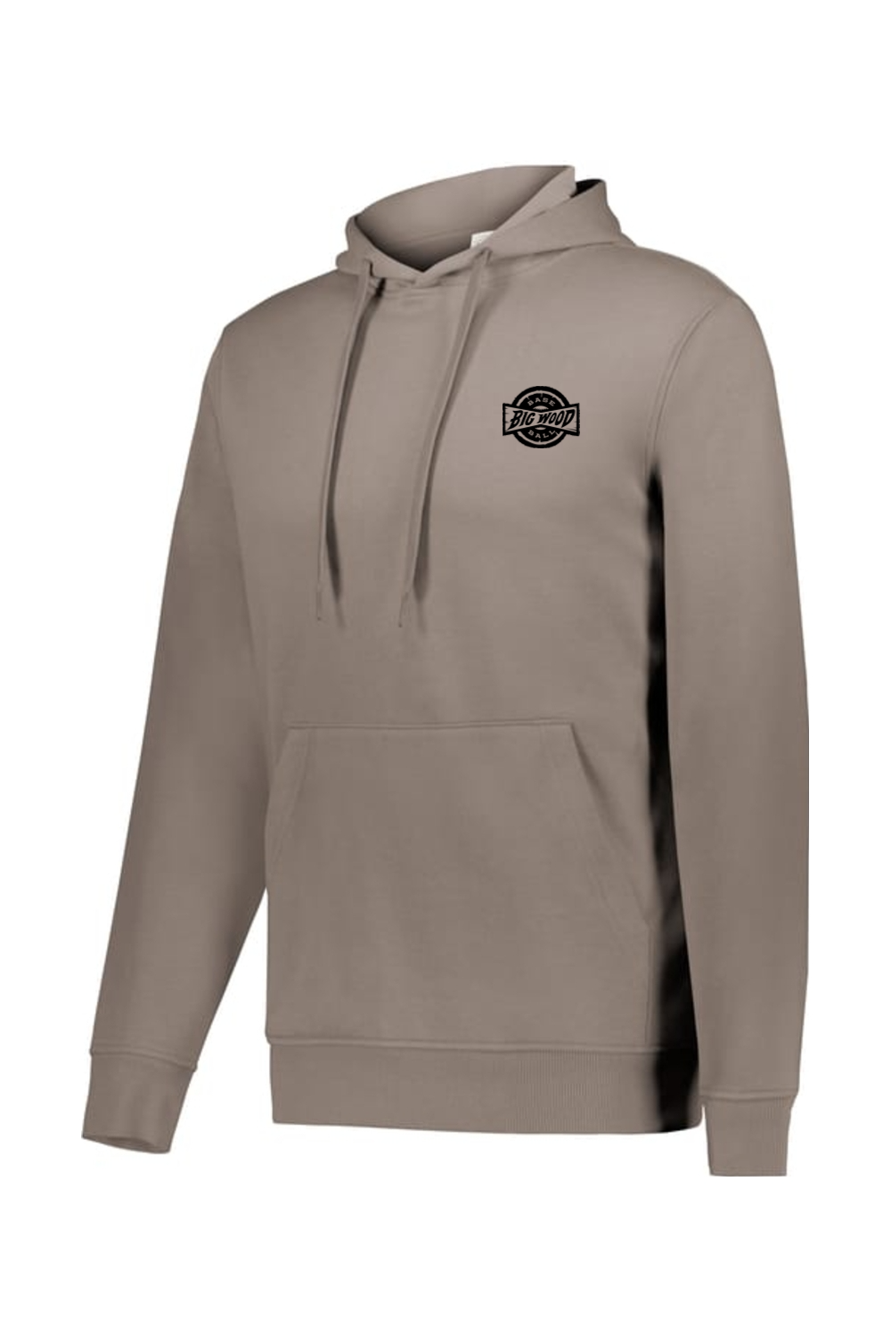 Big Wood Black Stamp Athletic Fit Hoodie