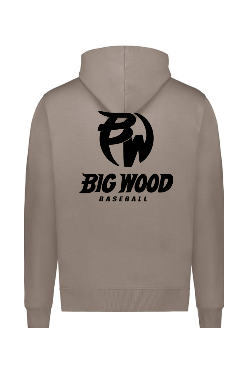 Big Wood Baseball Athletic Fit Hoodie