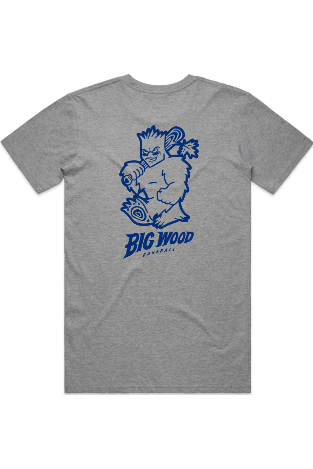 Big Wood Outlined Mascot Tee