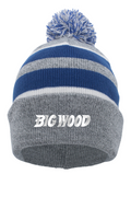 Big Wood Fold-Over Pom-Pom Beanie