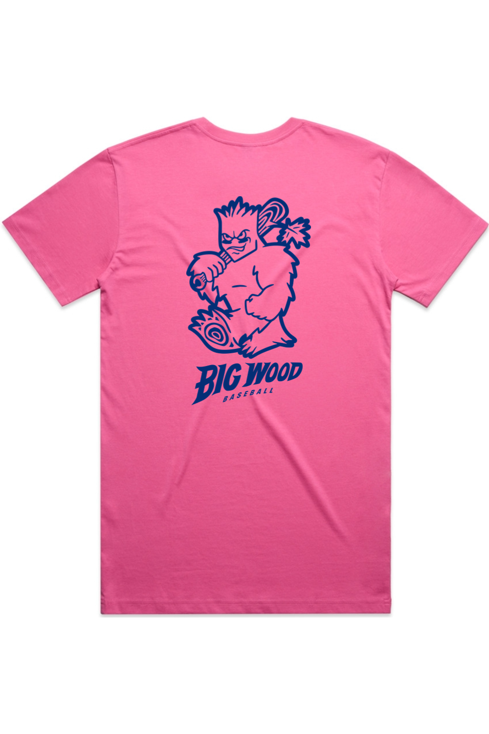 Big Wood Outlined Mascot Tee