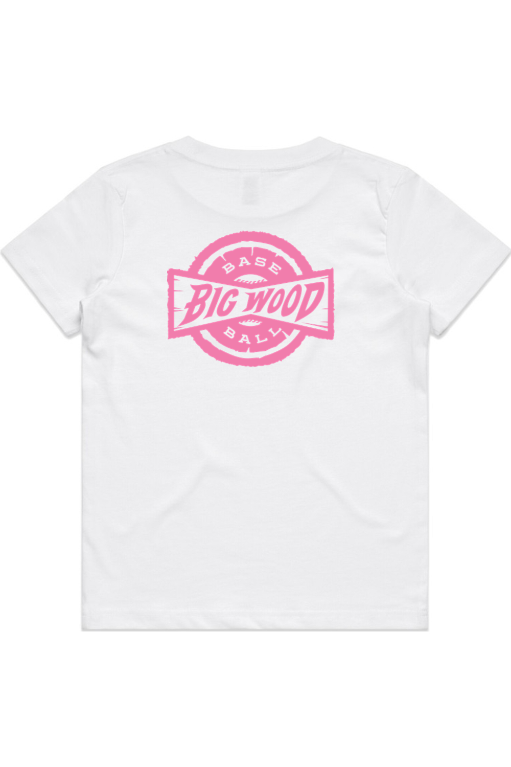 Youth - Big Wood Pink Stamp Tee