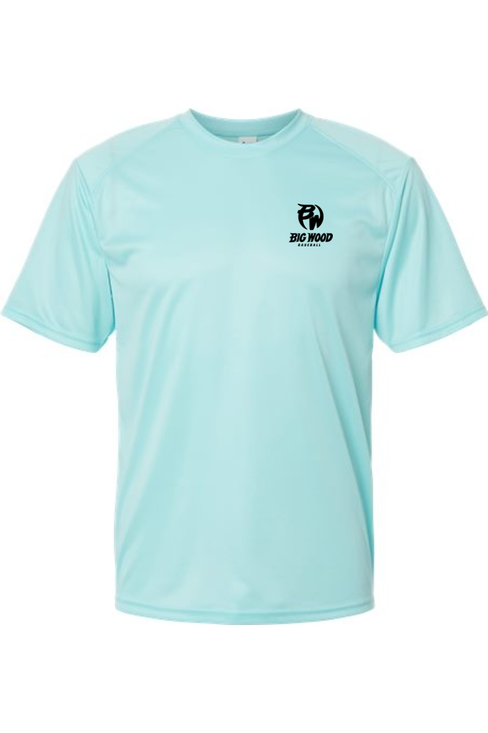 Big Wood Outlined Mascot Performance Tee