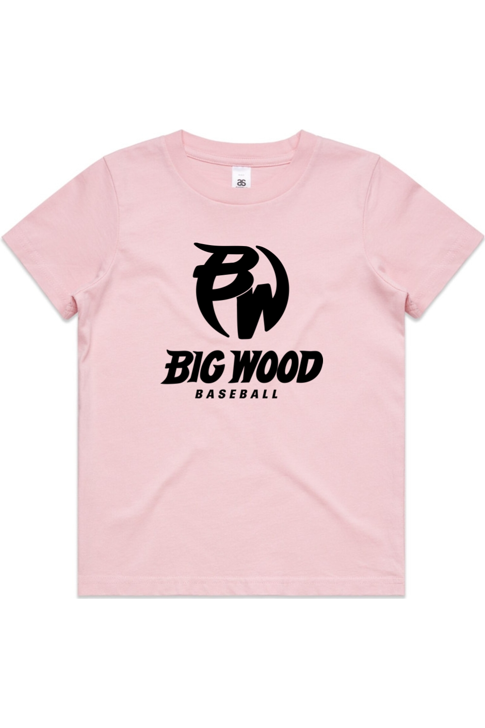 Youth - Big Wood Baseball Tee