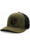 Big Wood Baseball Paisley Trucker Hat